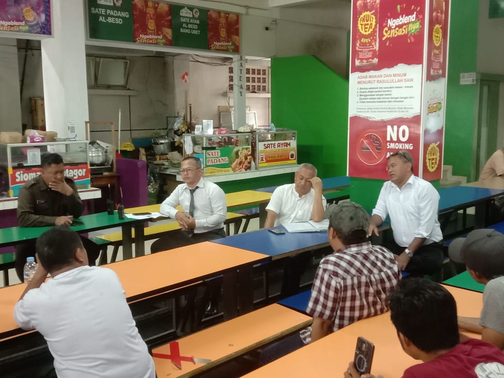 Sosialisasi dan Konsolidasi Kantin bersama Yayasan Muslim BSD