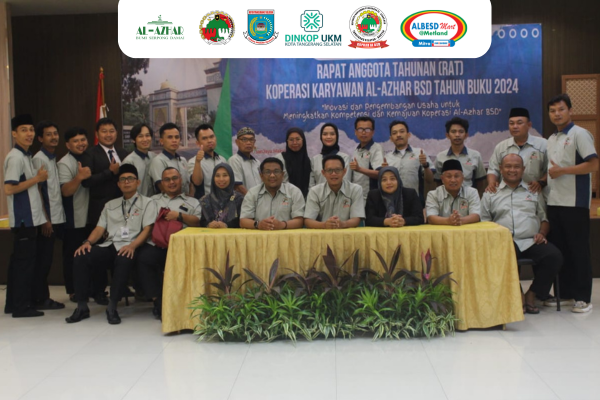 Rapat Anggota Tahunan (RAT) 2024 Koperasi Karyawan Al-Azhar BSD – Evaluasi & Penguatan Koperasi